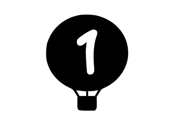 Hot Air Balloon with Mono 1