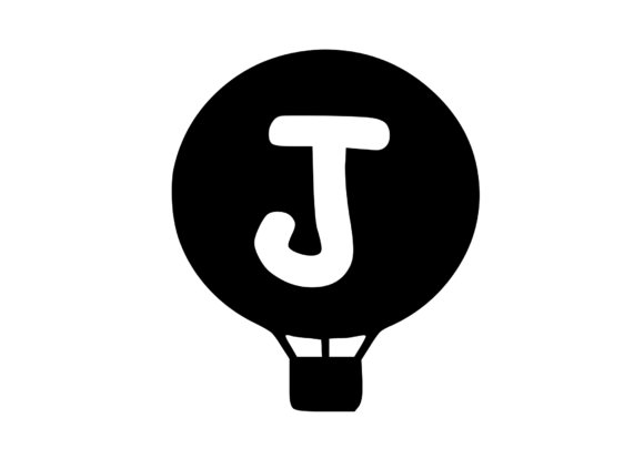 Hot Air Balloon with Mono J