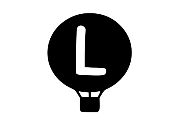 Hot Air Balloon with Mono L