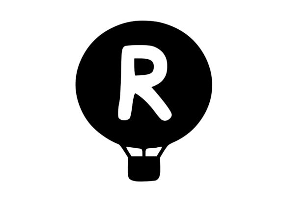 Hot Air Balloon with Mono R