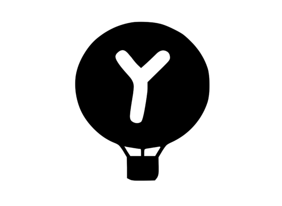 Hot Air Balloon with Mono Y