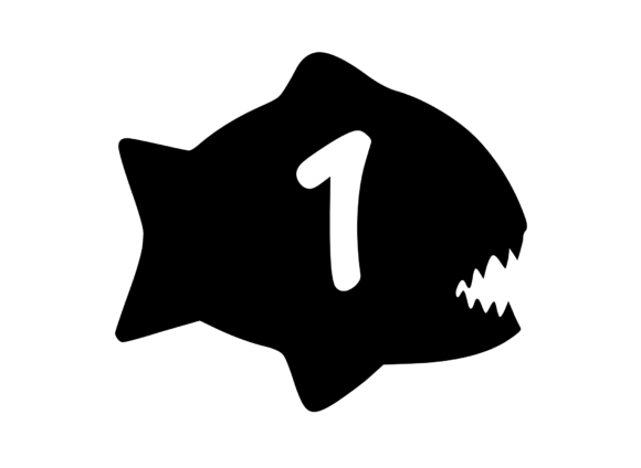 Piranha Fish with Playful Mono 1: A Designer's Review for Embroidery Projects
