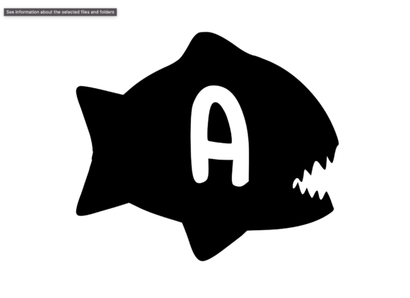Piranha Fish with Playful Mono a