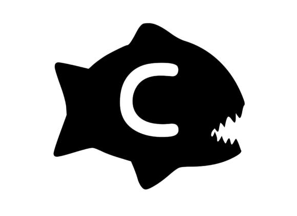 Piranha Fish with Playful Mono C