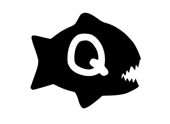 Piranha Fish with Playful Mono Q