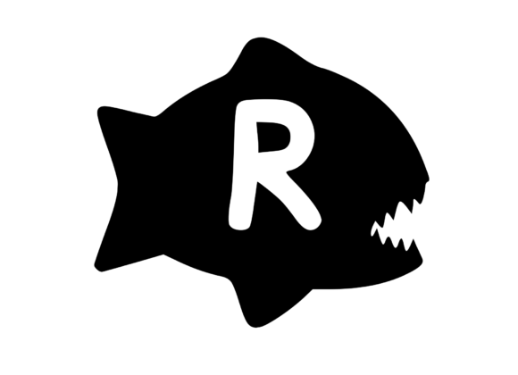 Piranha Fish with Playful Mono R
