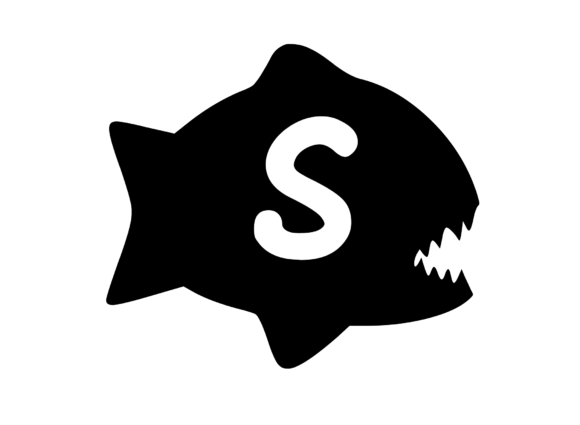 Piranha Fish with Playful Mono S